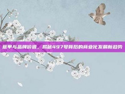 意甲与品牌价值，揭秘497号背后的商业化发展新趋势