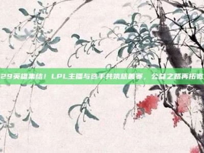 129英雄集结！LPL主播与选手共筑慈善赛，公益之路再拓宽！