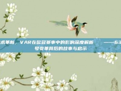 技术革新，VAR在欧冠赛事中的影响深度解析🔍——633号变革背后的故事与启示