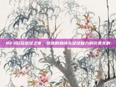 823欧冠足球之夜，球迷的热情与足球魅力的完美交响